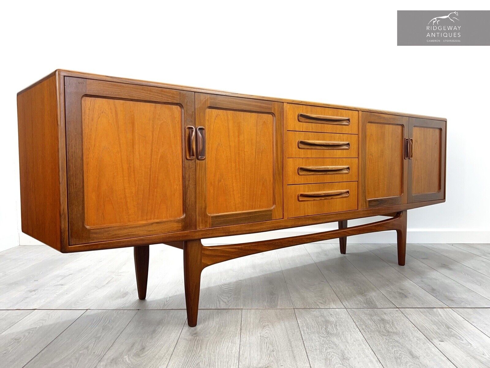 G Plan Fresco, Mid-Century, Long John Teak Sideboard