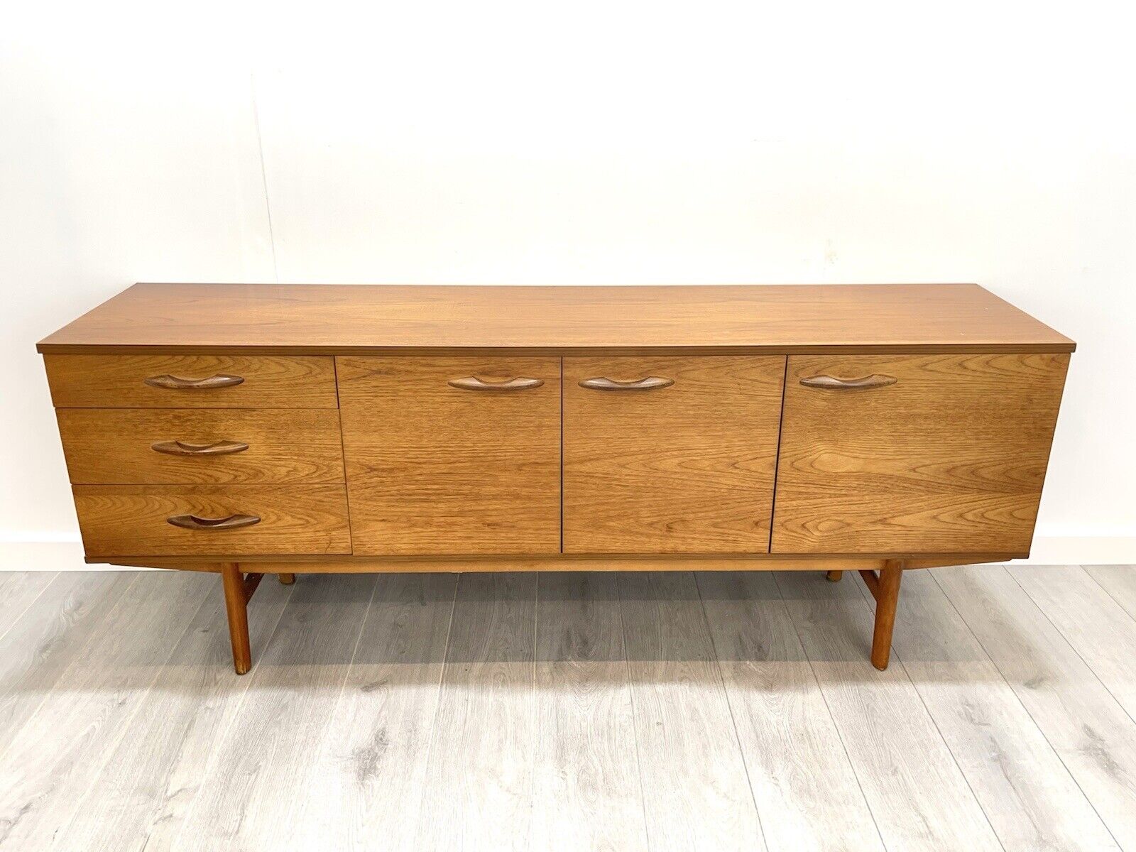 Avalon, Mid Century Long Teak Sideboard