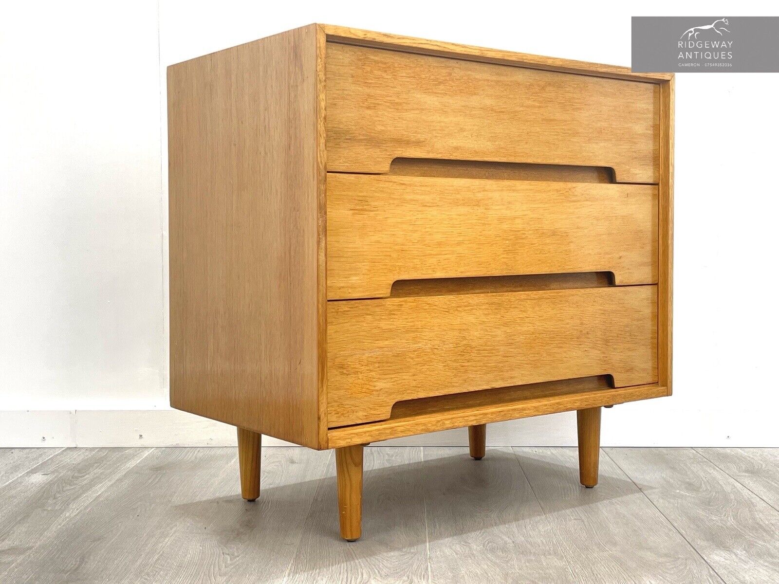 John and Sylvia Reid for Stag, C Range Chest of 3 Drawers