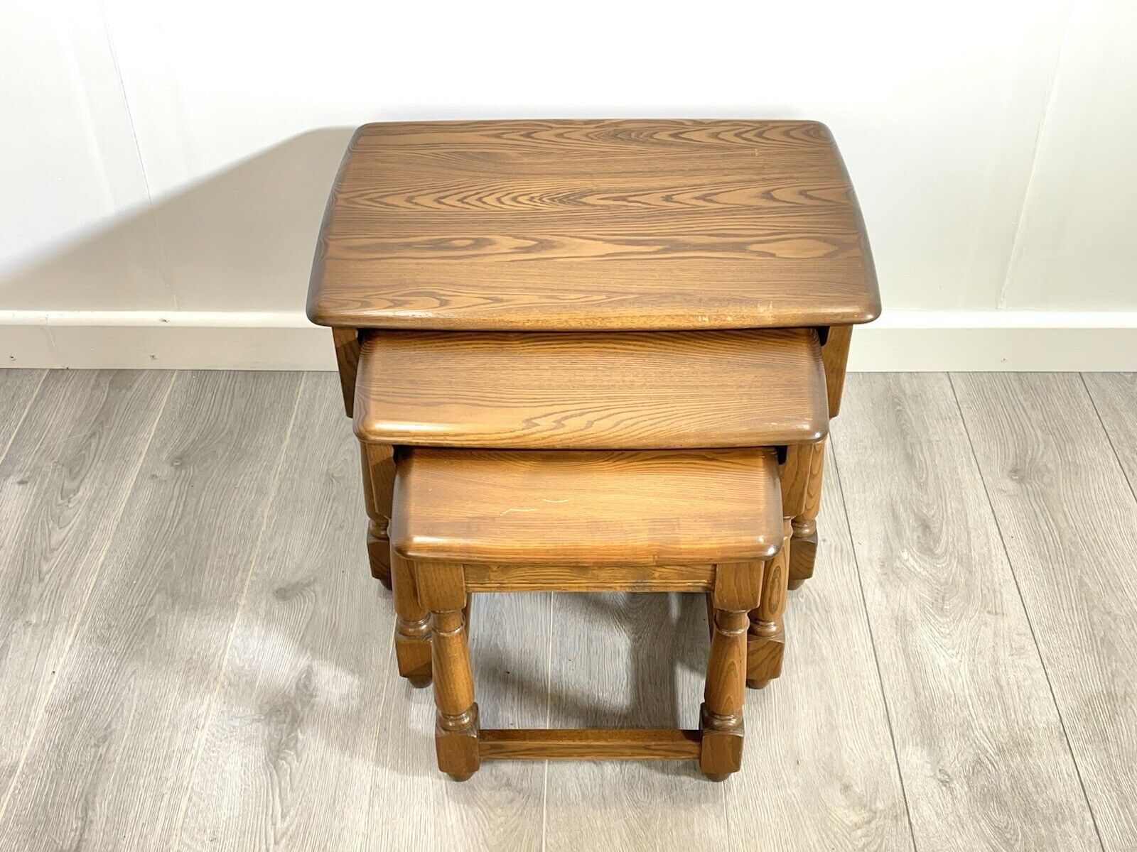 Ercol Old Colonial, Vintage Nest of Tables