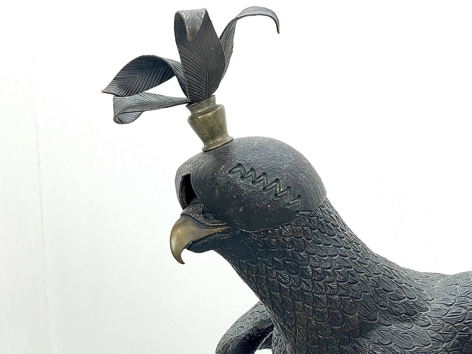 Bronze Falcon, Perched Upon a Falconers Glove - In The Manner of Gallo