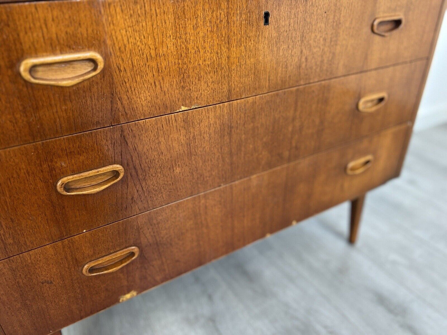 Egon Ostergaard, Vintage Swedish Teak Bureau