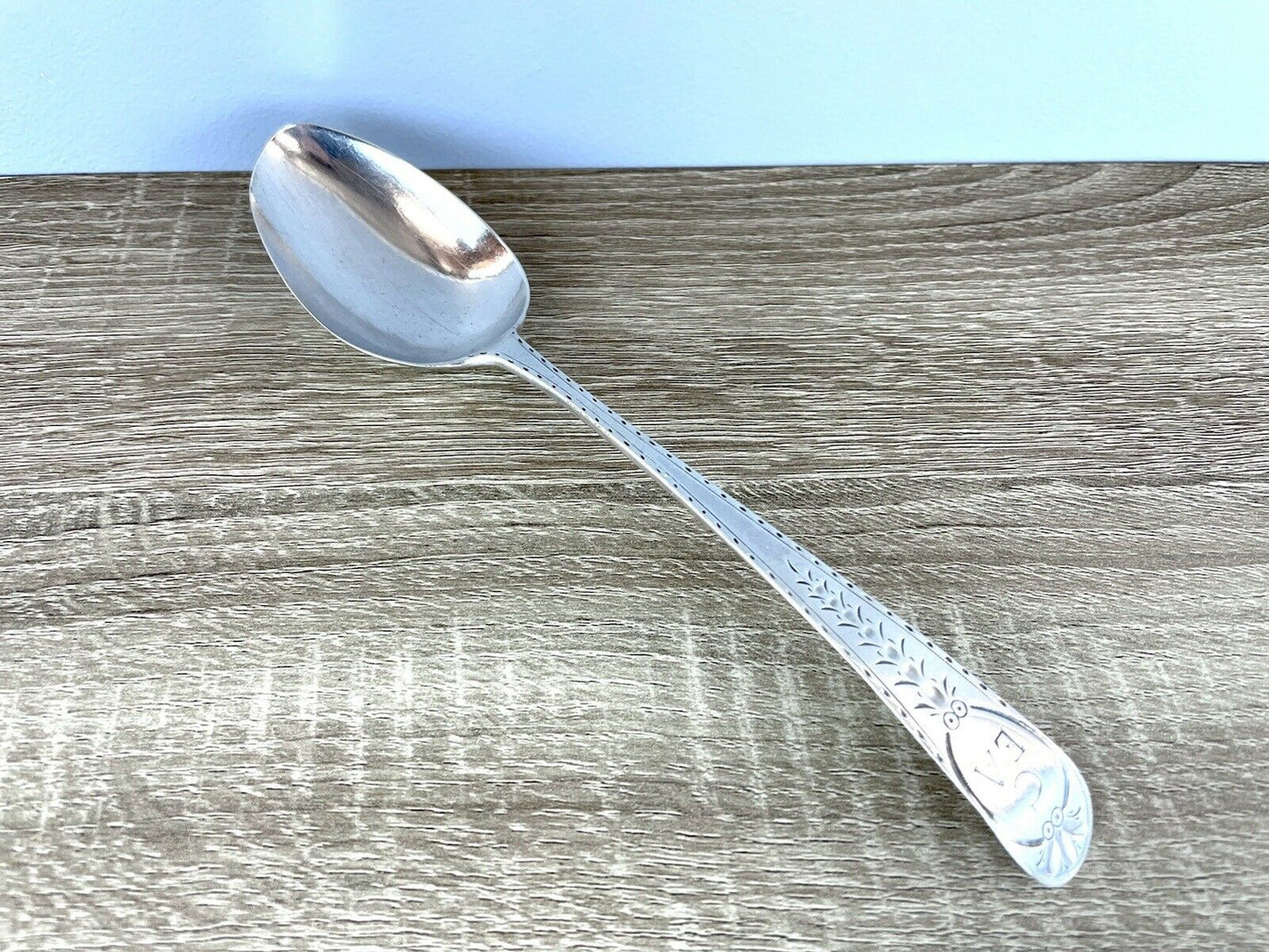 18th Century, Silver Table Spoon, London 1783