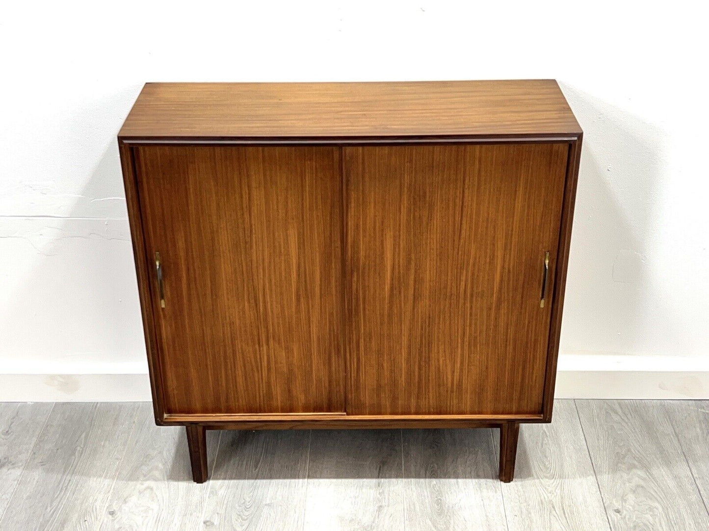 Multi Width From Beaver & Tapley, Mid Century Sliding Door Afromosia Cabinet