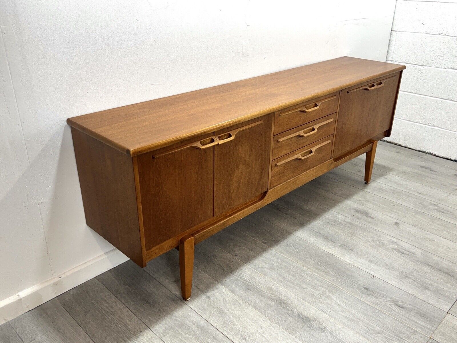 Jentique, Mid Century Teak Long Sideboard