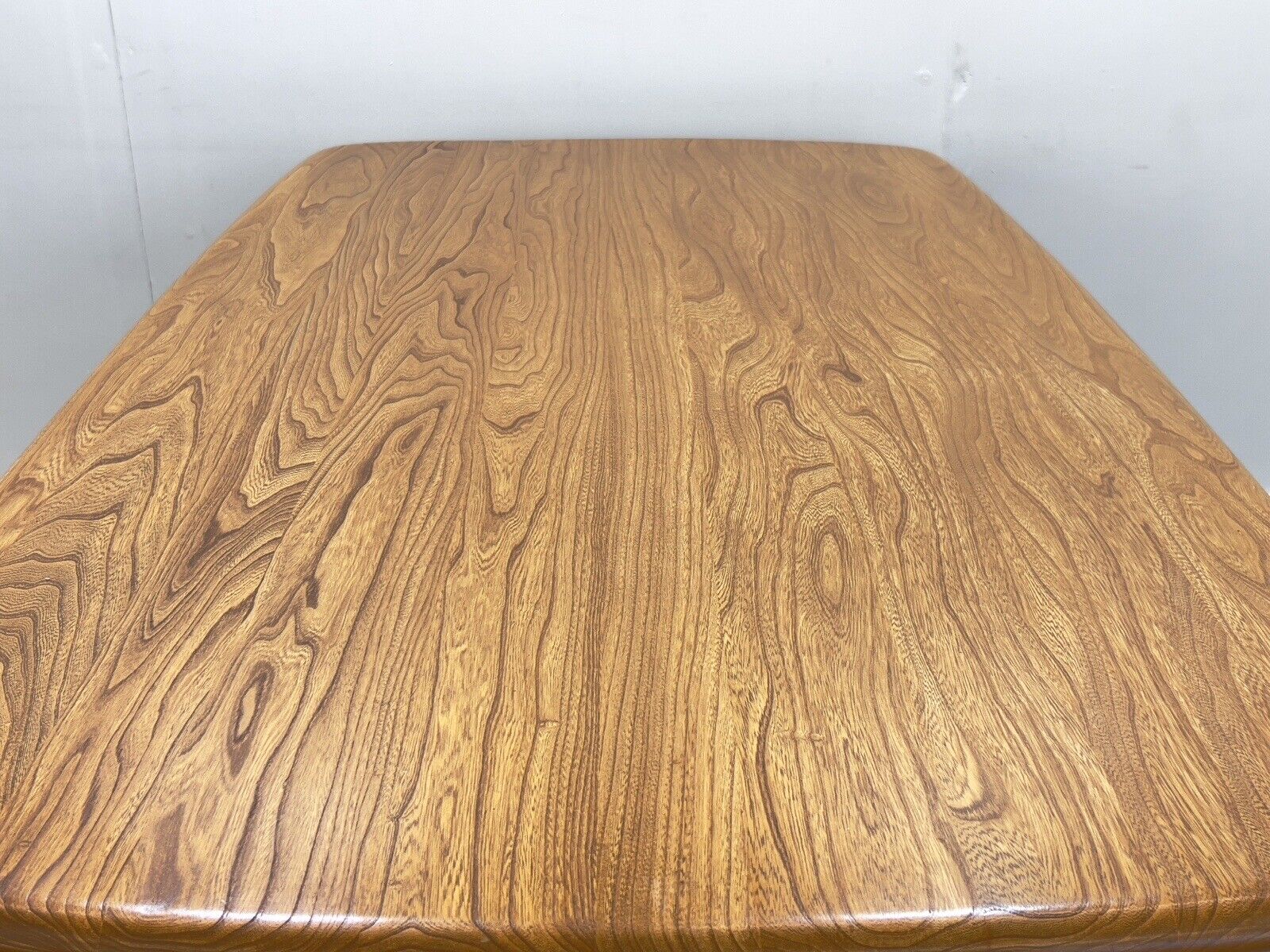 Ercol Model 822, Mid Century Elm Plank Dining Table