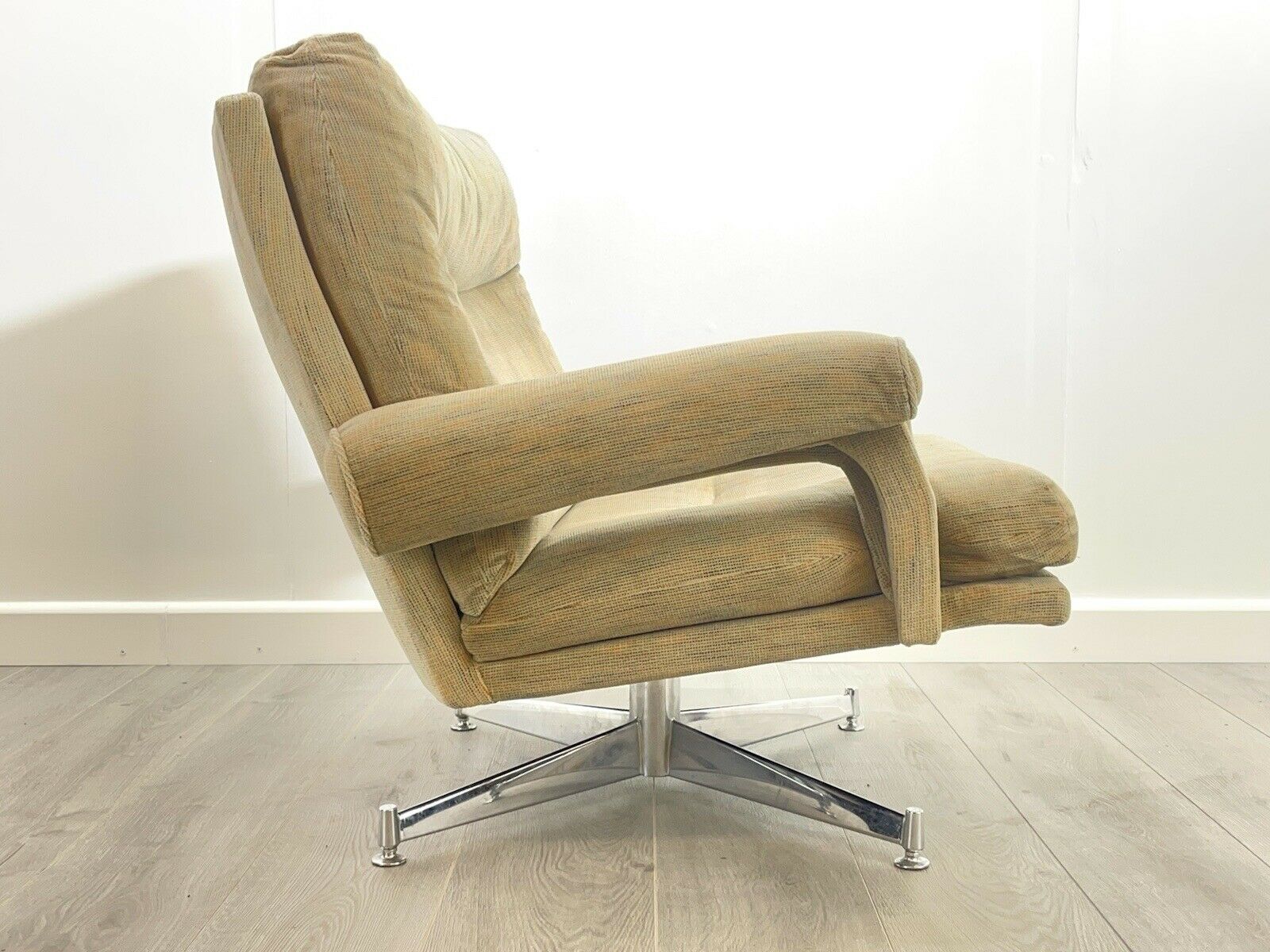 Howard Keith / HK, MCM Swivel Armchair - Professionally Cleaned