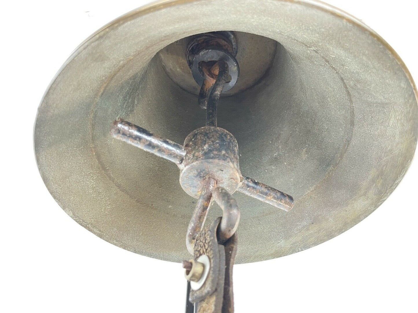 1952 - Bronze Bell with Bracket from the Green Goddess Fire Engine