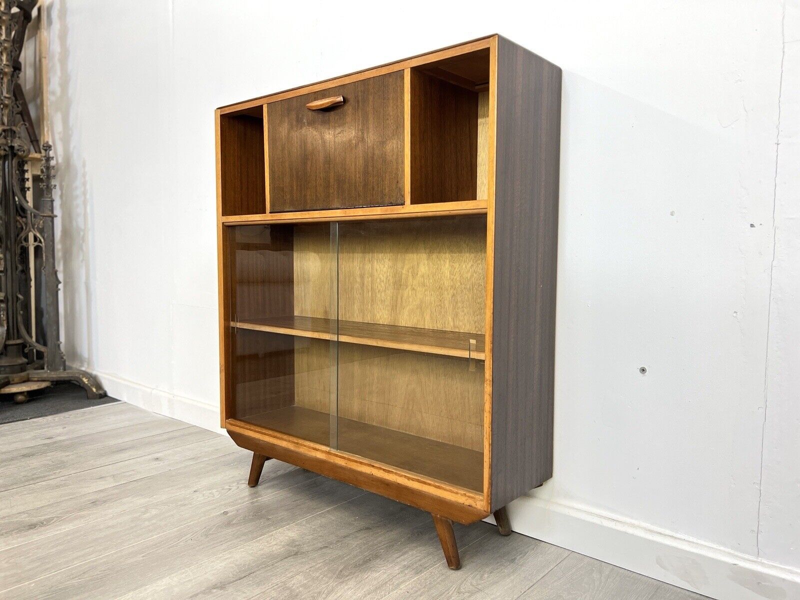 Avalon, Mid Century Bookcase / Display Cabinet