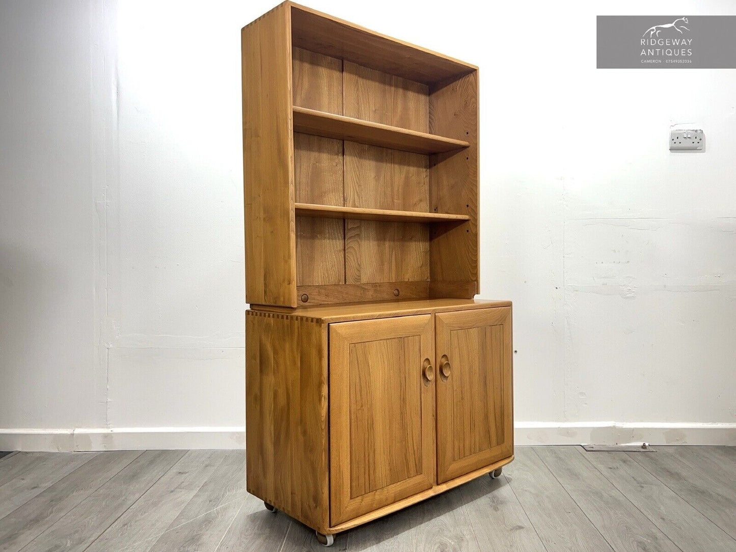 Ercol Windsor, 802D Cupboard And Bookcase