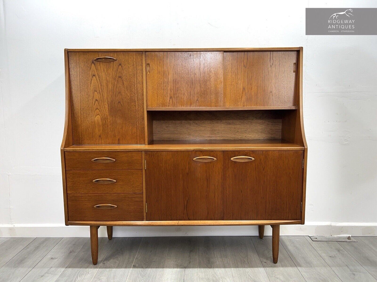 Jentique vintage teak highboard
