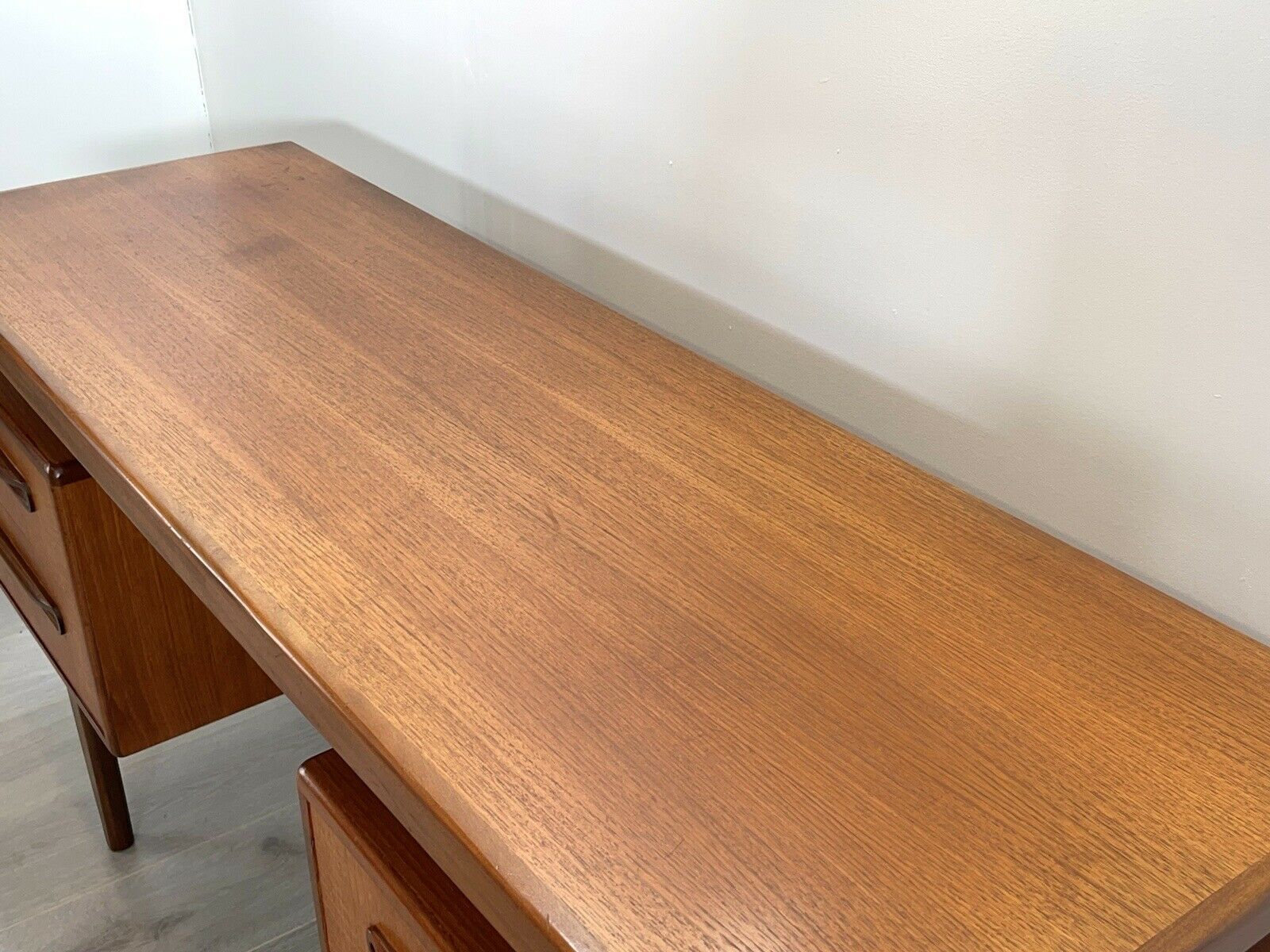 G Plan Fresco, Mid-Century Modern, Teak Desk - V. B. Wilkins