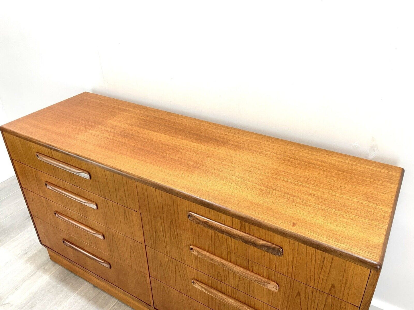 G Plan Fresco, Mid Century Bank Of 8 Drawers / Chest Of Drawers