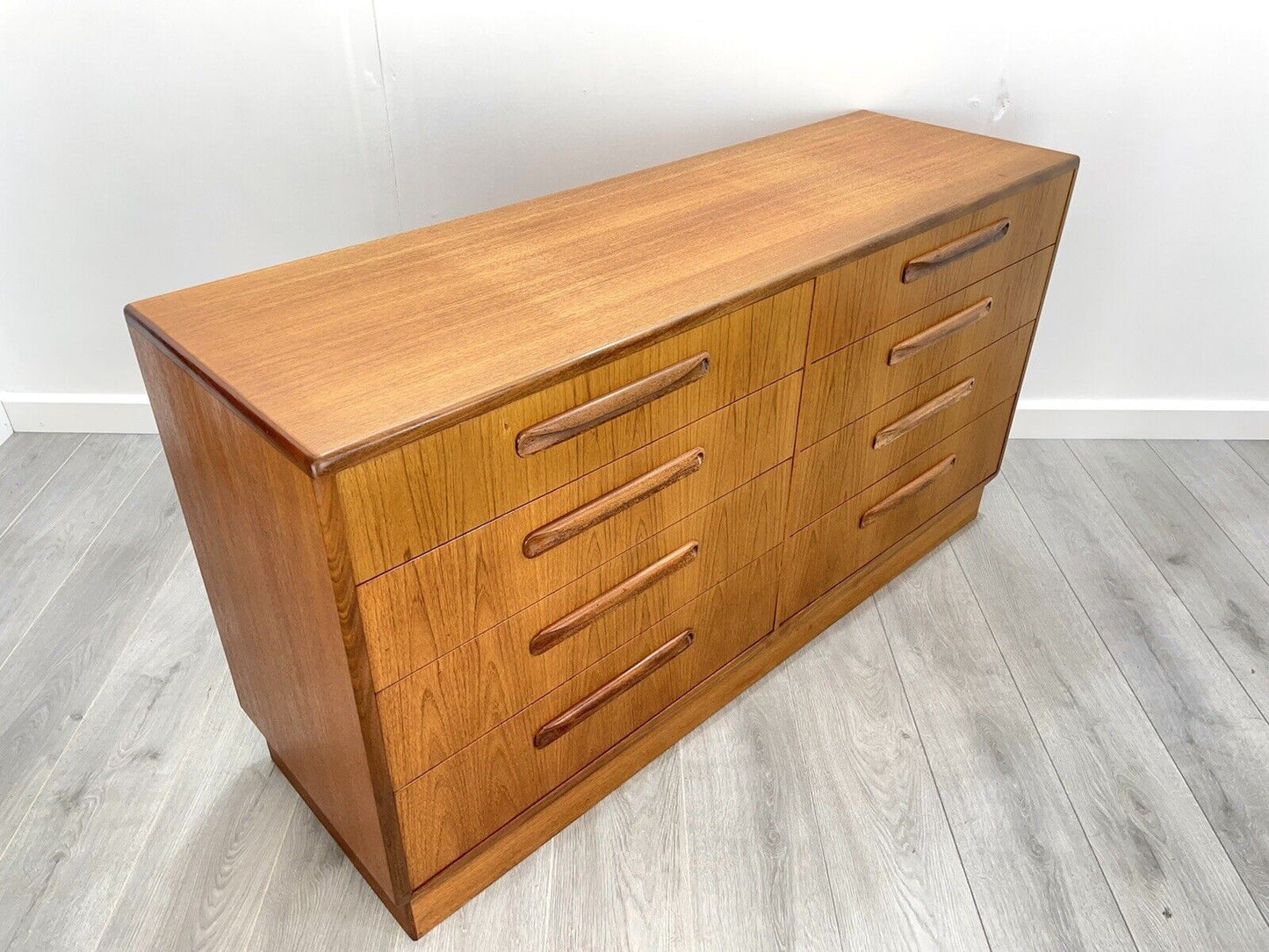 G Plan Fresco, Mid Century Bank Of 8 Drawers / Chest Of Drawers