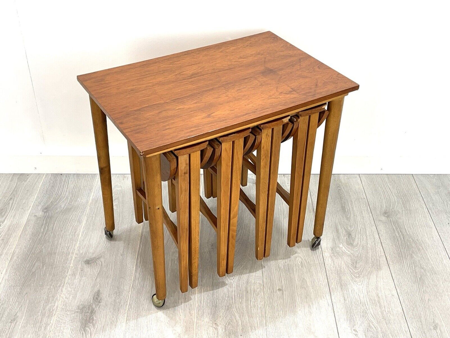 Poul Hundevad, Mid Century, Nesting Folding Tables