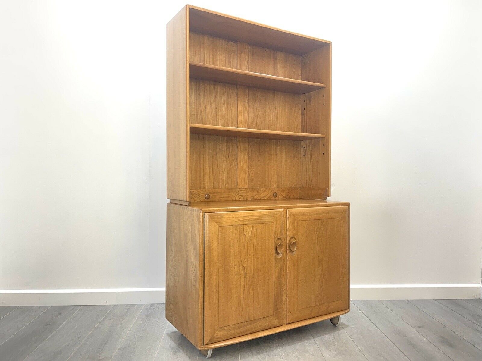 Ercol Windsor, 802D Cupboard And Bookcase