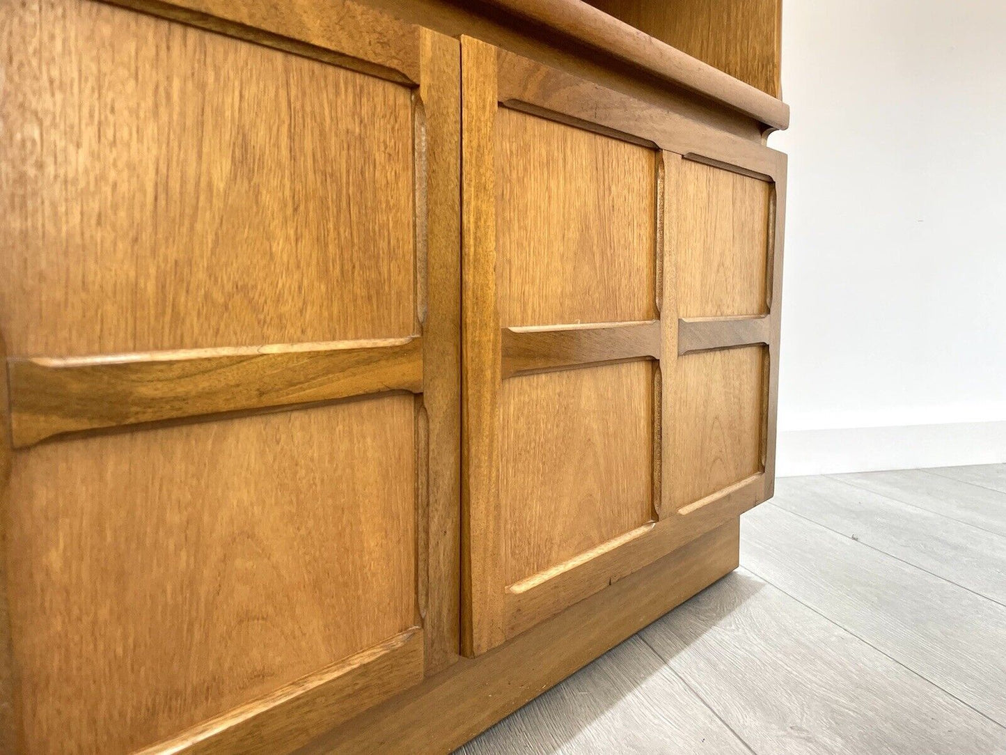 Nathan / Parker Knoll Squares, Mid Century Teak Compact Sideboard / Cupboard