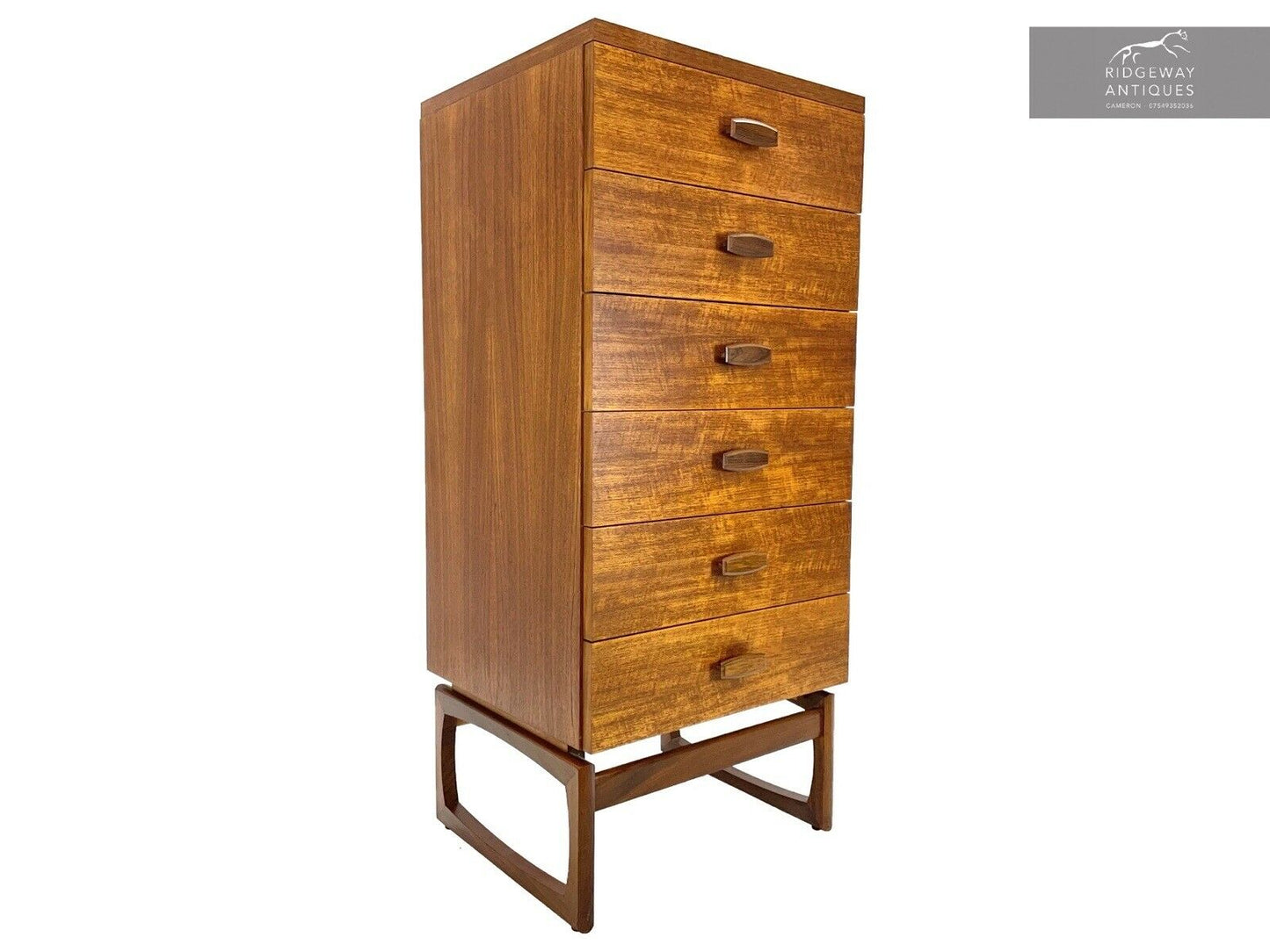 G Plan Quadrille, Mid Century Modern, Chest Of Drawers / Tallboy