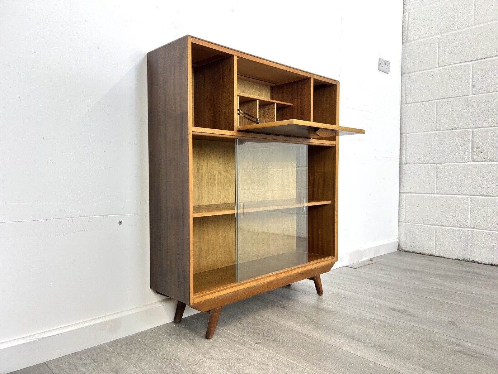 Avalon, Mid Century Bookcase / Display Cabinet