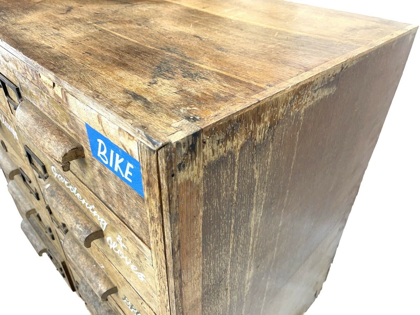 Mid 20th Century, Industrial Oak Chest of Drawers