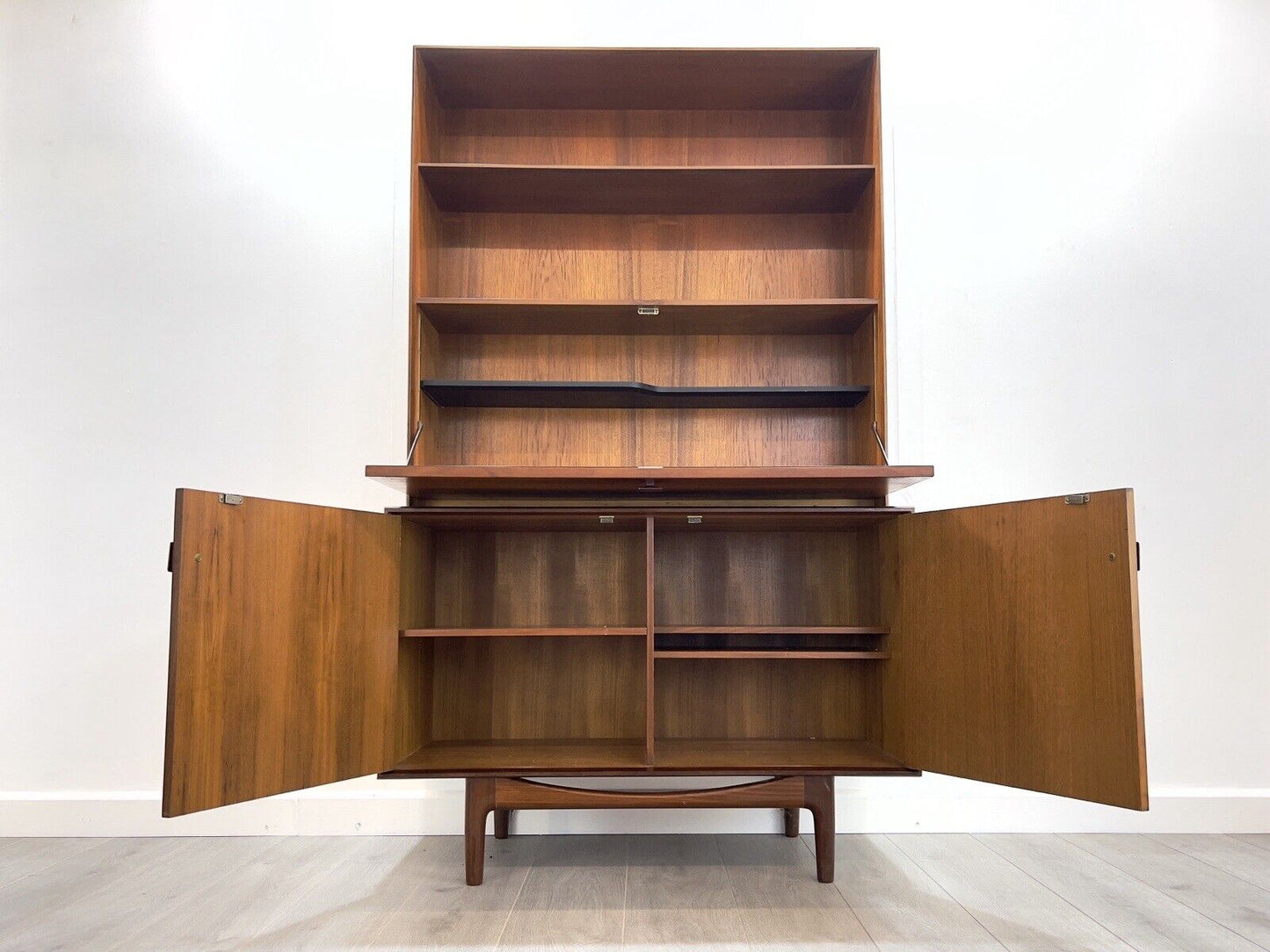 Kofod Larsen for G Plan, Mid Century Teak Wall Unit