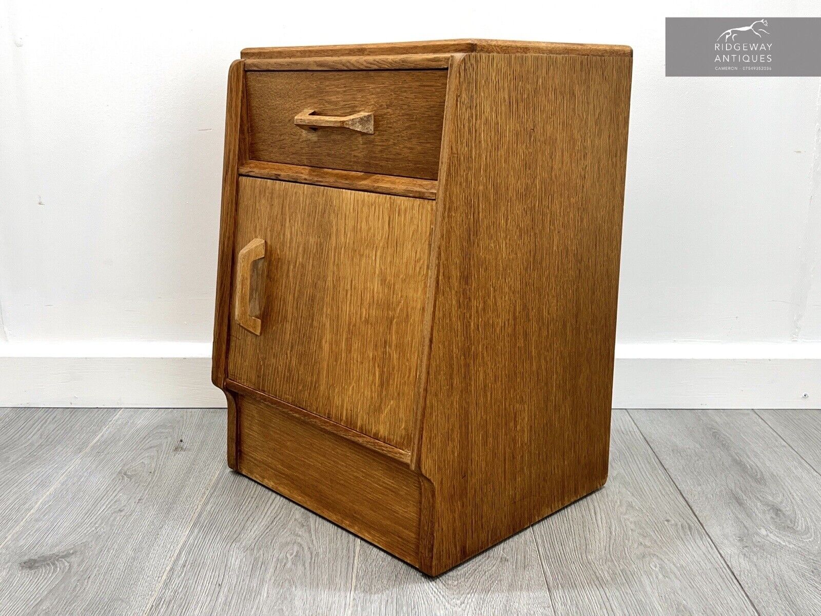 E gomme / G Plan Brandon, Vintage Oak Bedside Table