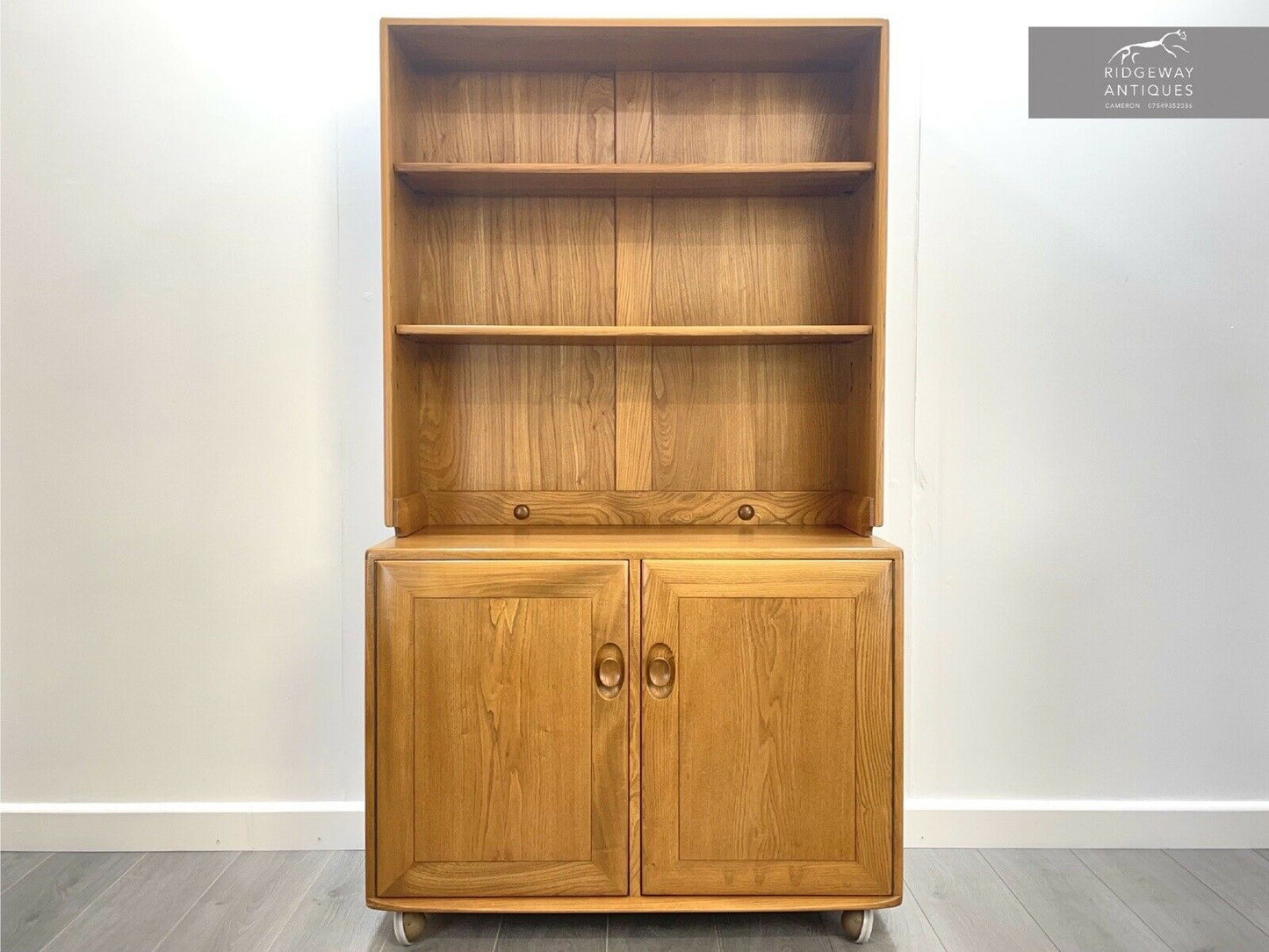 Ercol Windsor, 802D Cupboard And Bookcase