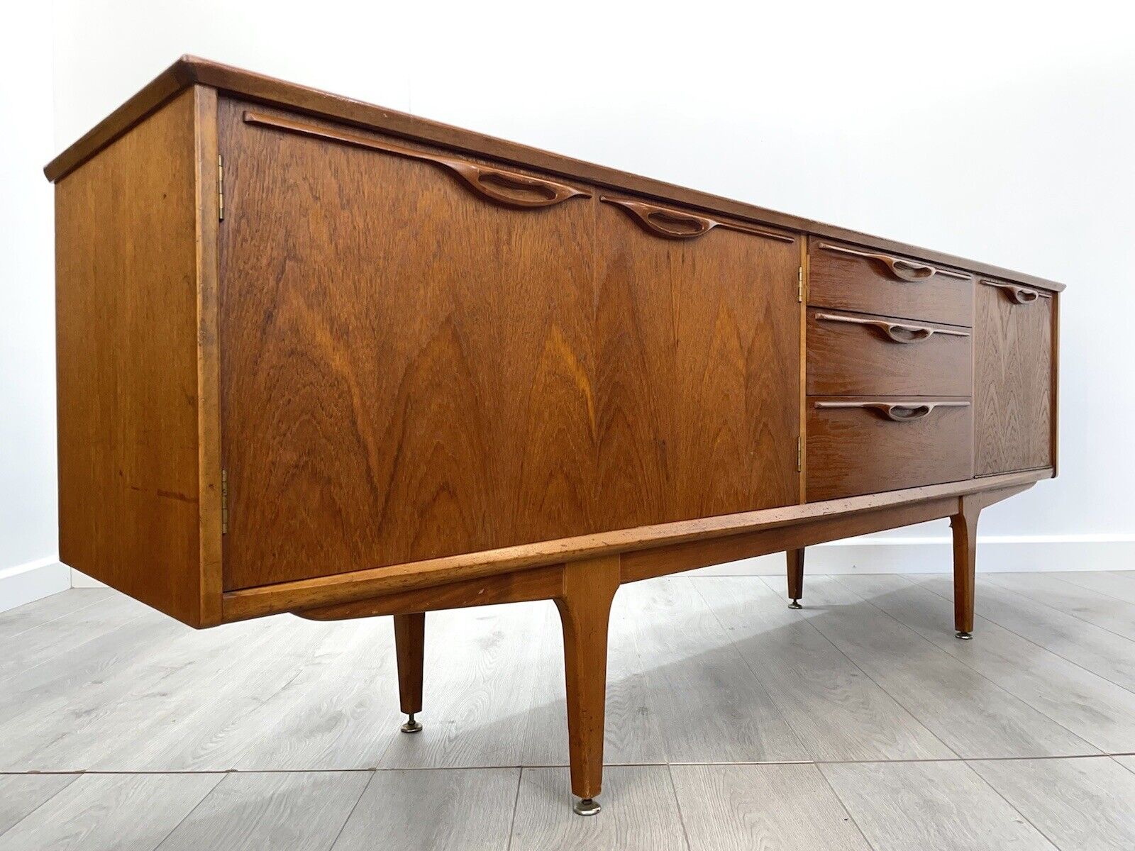 Jentique, Mid Century Teak Long Sideboard