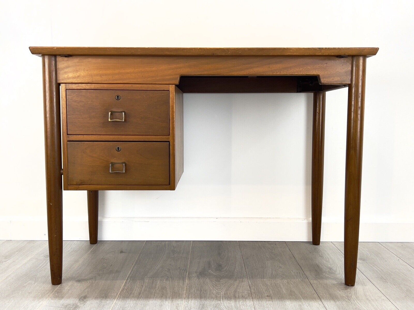 James Leonard for Esavian, Mid Century Teak Desk