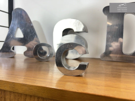 Chrome Plated, 3D Sign / Advertising Letters - Letter “C”
