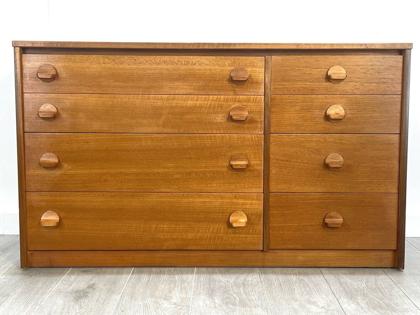 Stag Cantata, Mid Century Teak Chest of Drawers