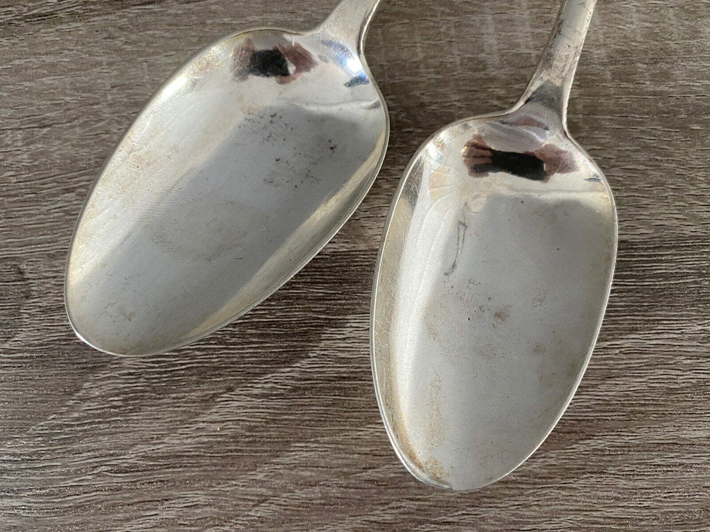 Pair Of 999 Silver Serving Spoons By Percy Whiehouse, Dublin 1839