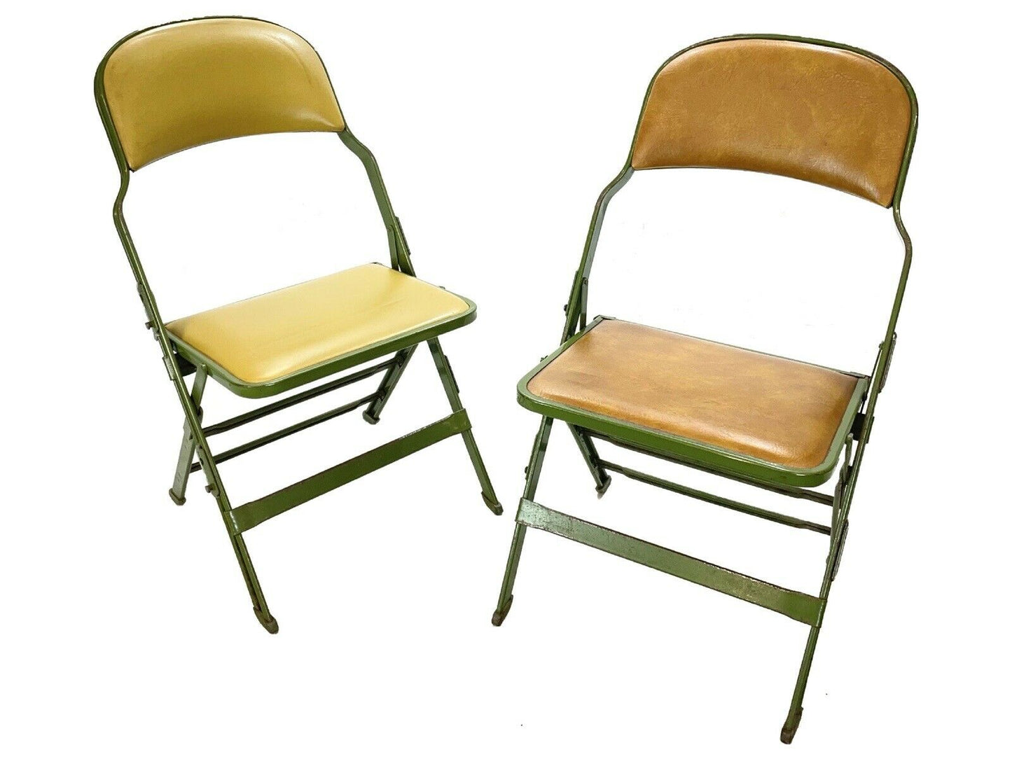 Sandler Seating -  Green Metal & Cushioned Folding Chairs - 16 Available