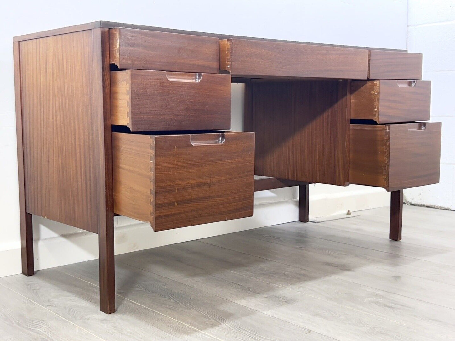 Richard Hornby for Fyne Ladye, Mid Century Afromosia Desk