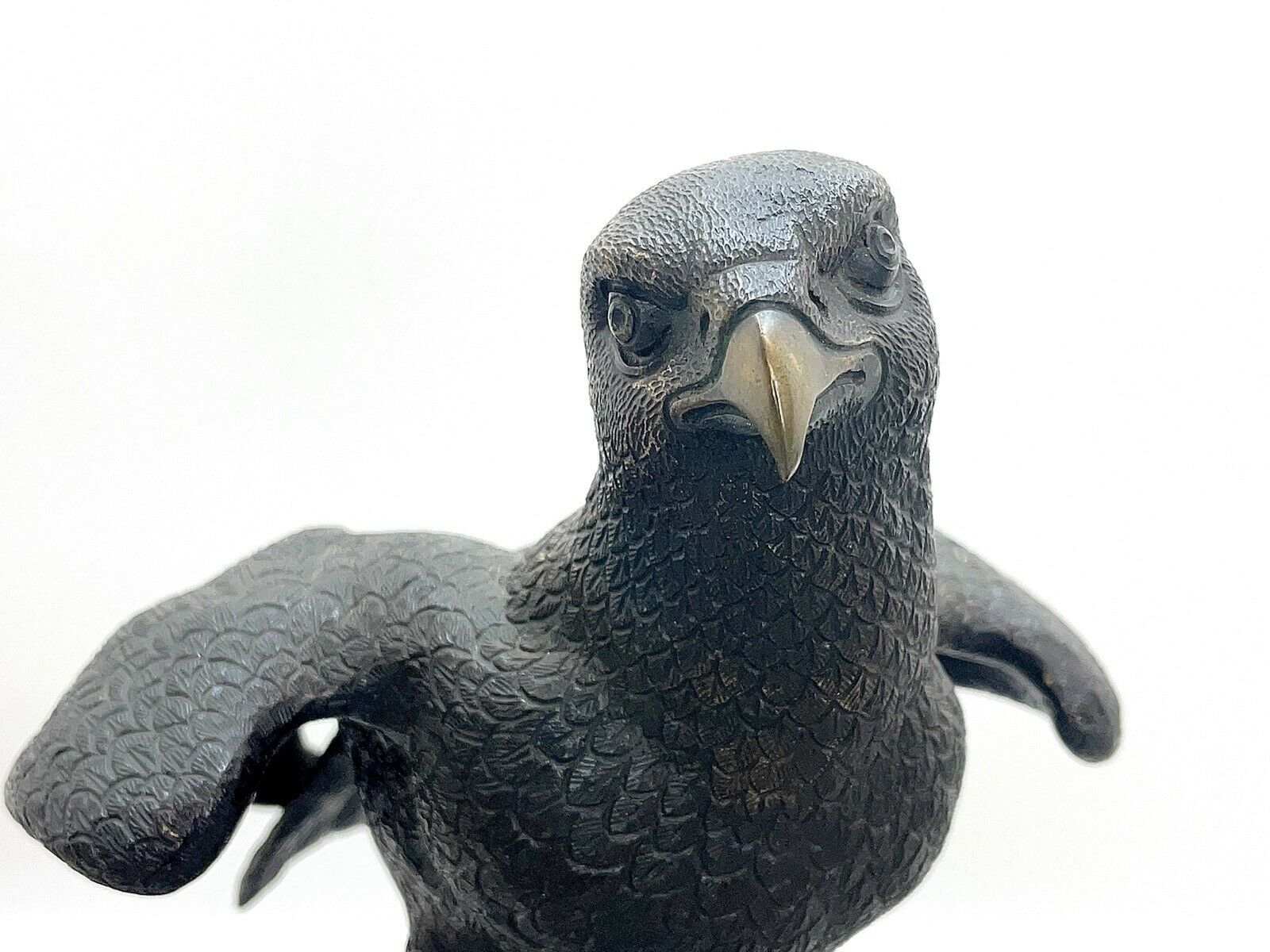 Bronze Falcon, Perched Upon a Falconers Glove - In The Manner of Gallo