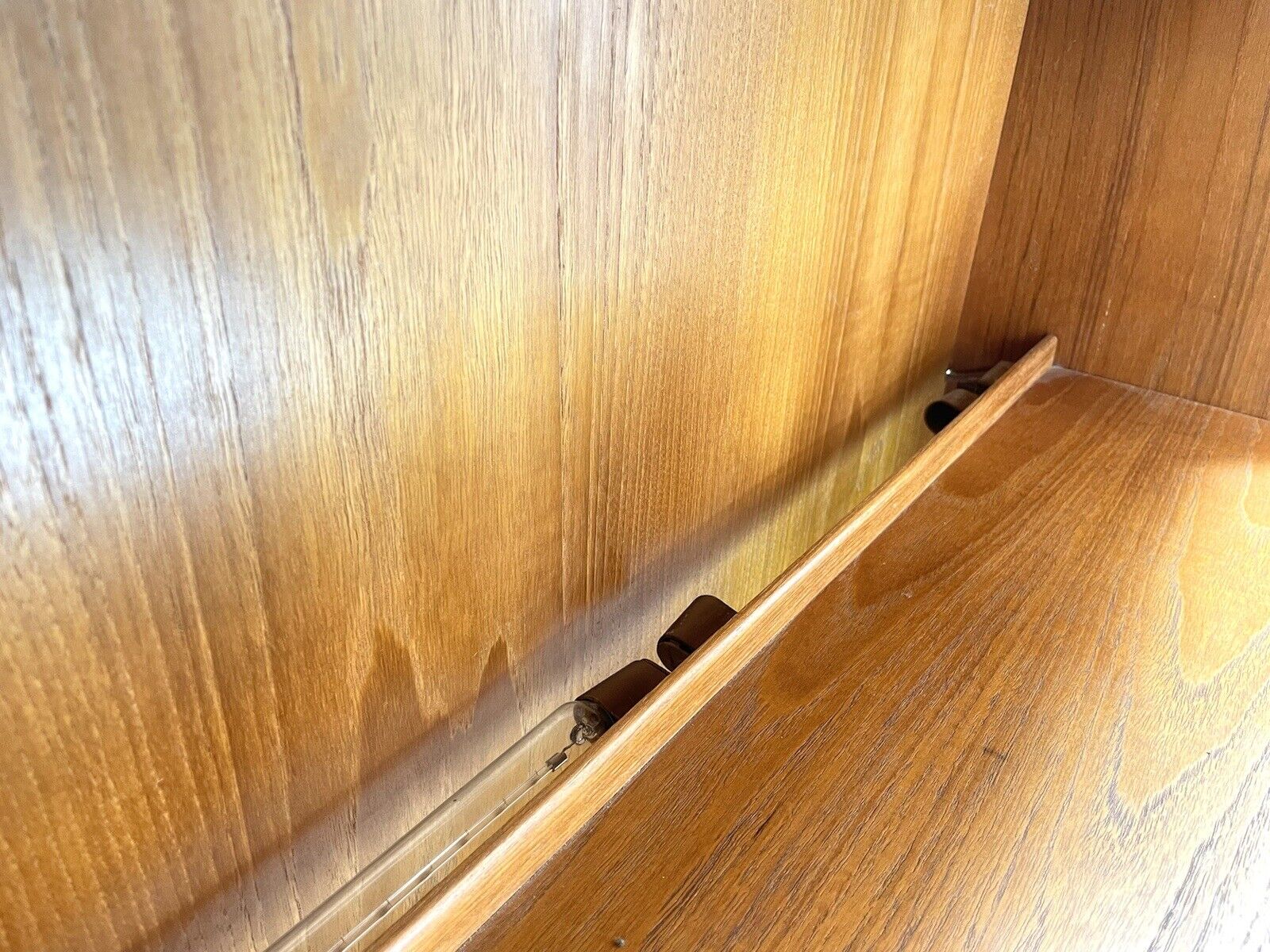 G Plan Fresco, Mid Century Teak Bookcase Above 2 Door Cupboard