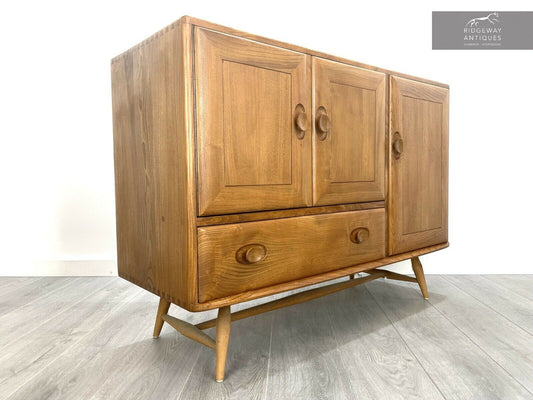 Ercol Model 366, Retro Elm Sideboard