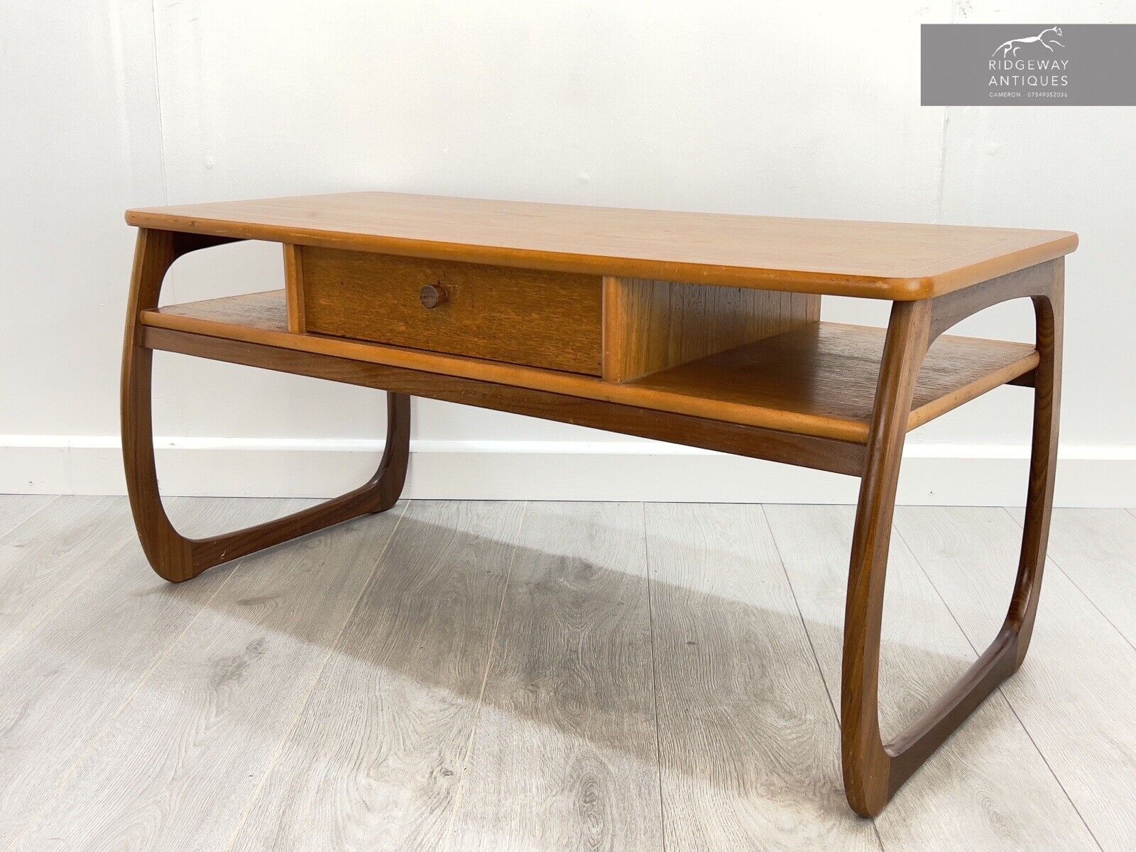 Parker Knoll Burlington, Mid Century Teak Coffee Table