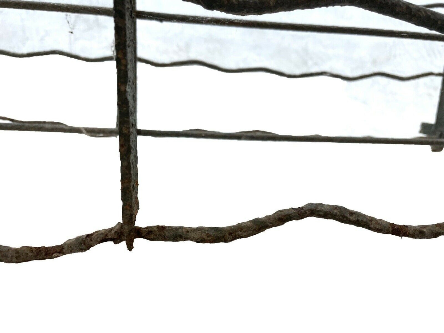 Early 20th Century, Wrought Iron French Wine Rack / Cage