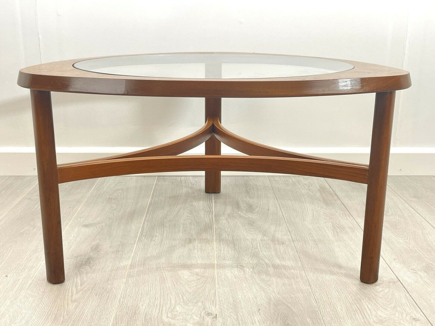 Nathan, Teak and Glass Retro Coffee Table