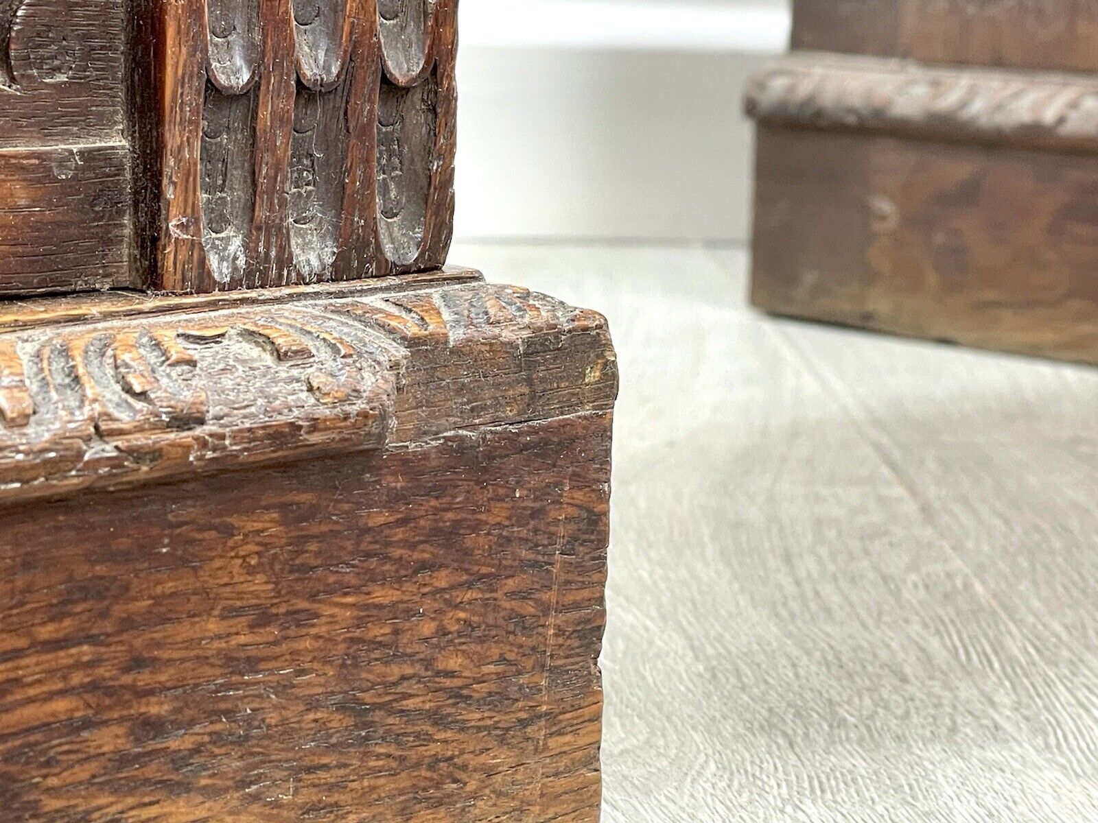 19th Century, Carved Flemish Style Double Pedestal Writing Desk