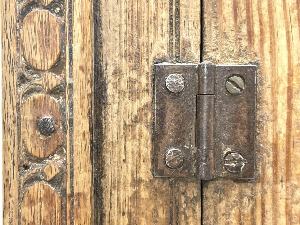 Additional view of Antique Carved Indian Window Shutter (6)